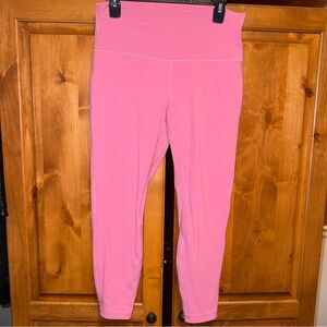 Lululemon Pink Leggings (Size 12)